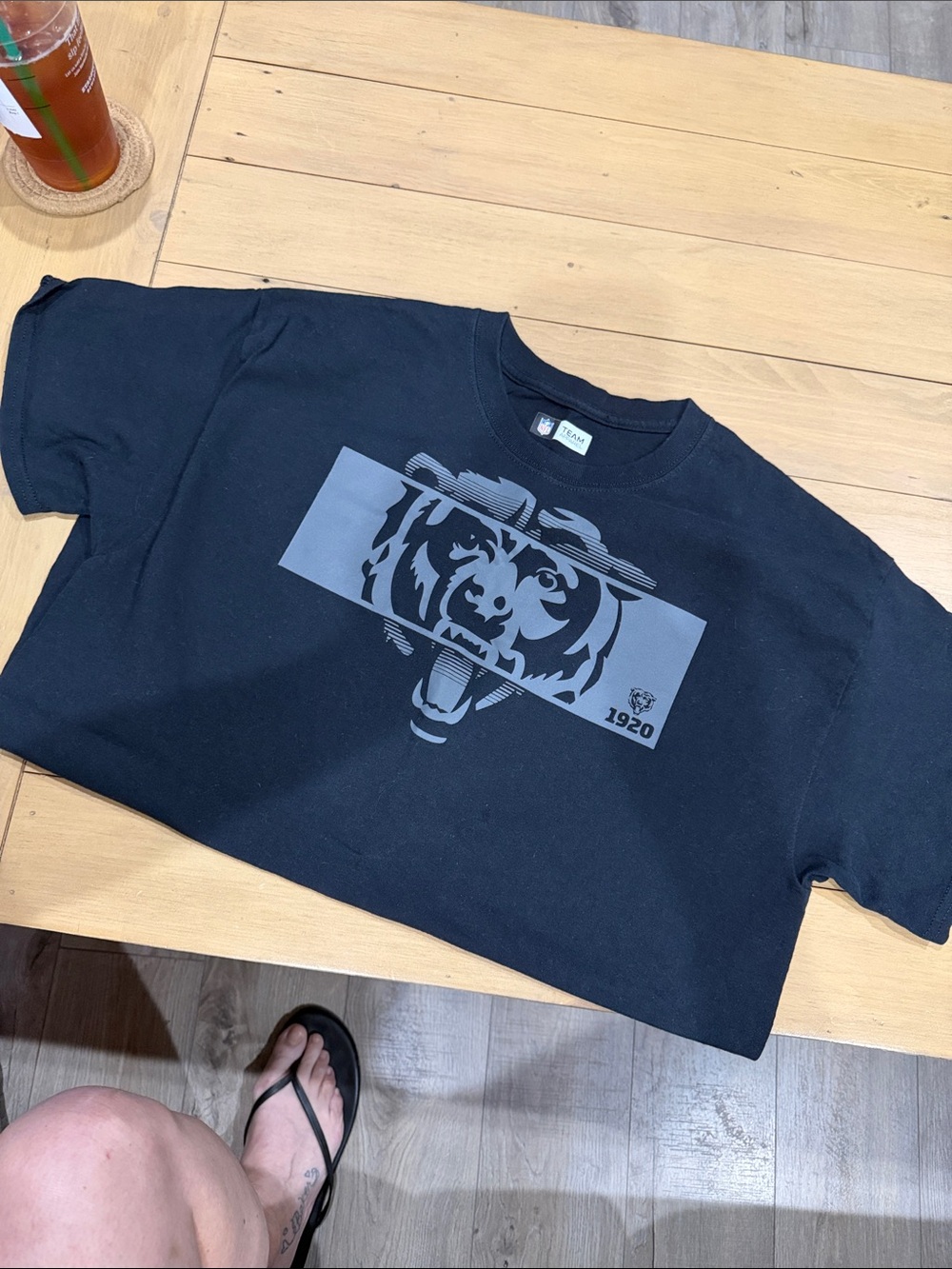 NFL 1920 Black Graphic Short Sleeve Tee